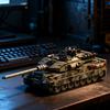 Military Series Building Blocks Model War Leopard 2A7 Heavy Tank Bricks Sets  Creative Toys for  Adult Christmas Gifts