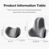 Car Headrest Pillow Lumbar Support Memory Foam Neck Pillow Waist Support Removable Washable Backrest Universal Vehicle Cushion