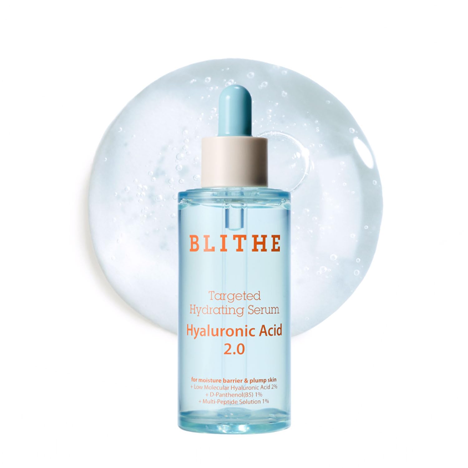 

BLITHE Target Moisturizing Serum Hyaluronic Acid 2.0 - Deep Moisture, Hydration, Moisturizing Skin, Skin Barrier Protection, Anti-Aging Care,