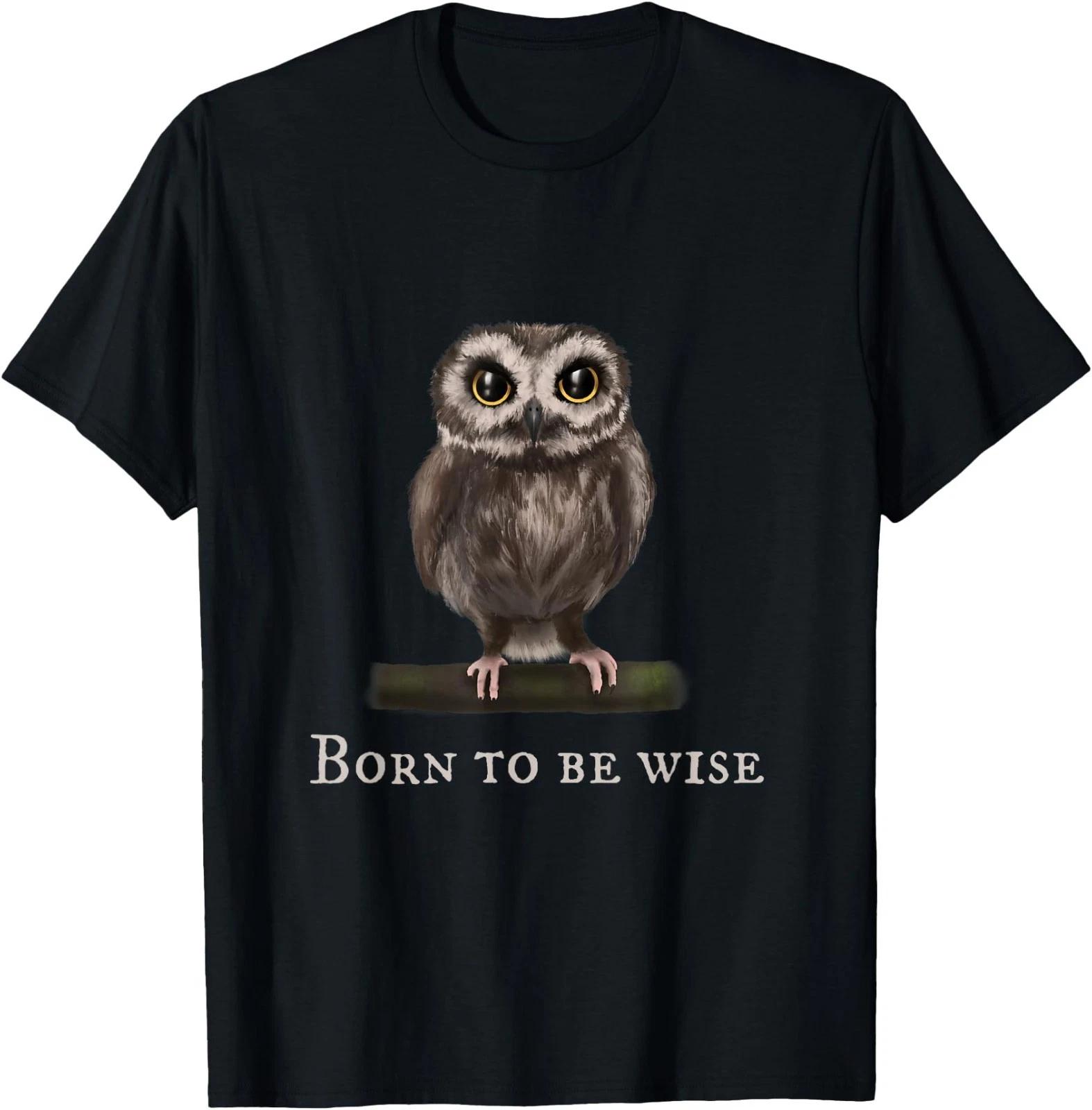 Sweet Owl - Born to be wise (D010-0477A) T-Shirt 140