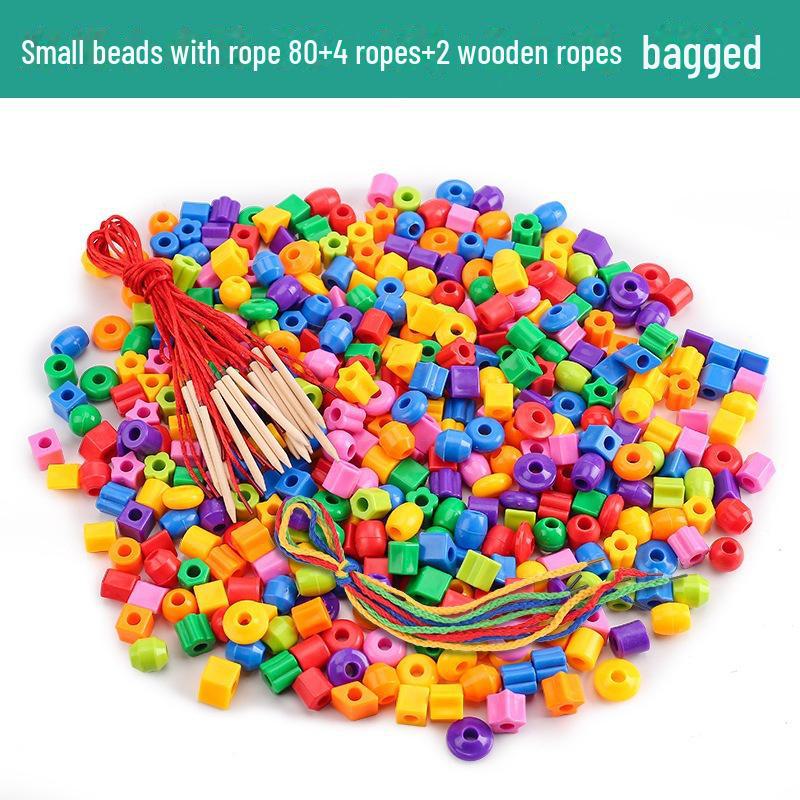 

Развивающие строительные блоки и бусины для детей от 1 до 2 лет