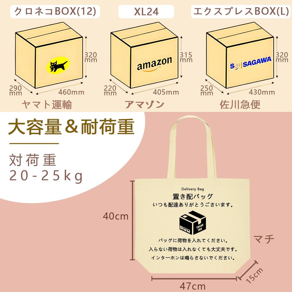 specifically for Hanging Delivery Parcel Receiving Simple Hanging Storage Shoulder Large Canvas Shopping Bag [Designed apartments] Box, Bag-Shaped,