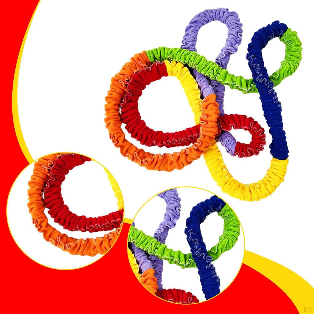 Elastic Cooperative Stretch Band Dynamic Movement Exercise Prop Early Education Toy Creative