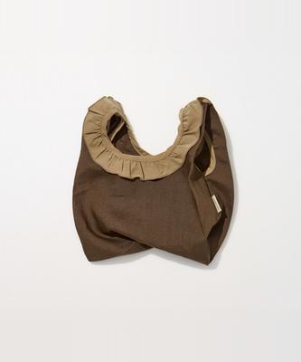 Safe Sunday One Mile Frill Bag (Linen Brown)