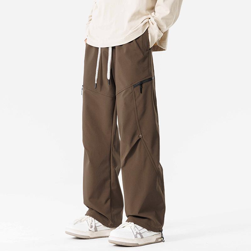 

Брюки Мужские Осенне-зимние Новые Уличные Брюки-карго Водонепроницаемые Прямые Универсальные Мужские Комбинезоны Свободные Повседневные Брюки 5XL