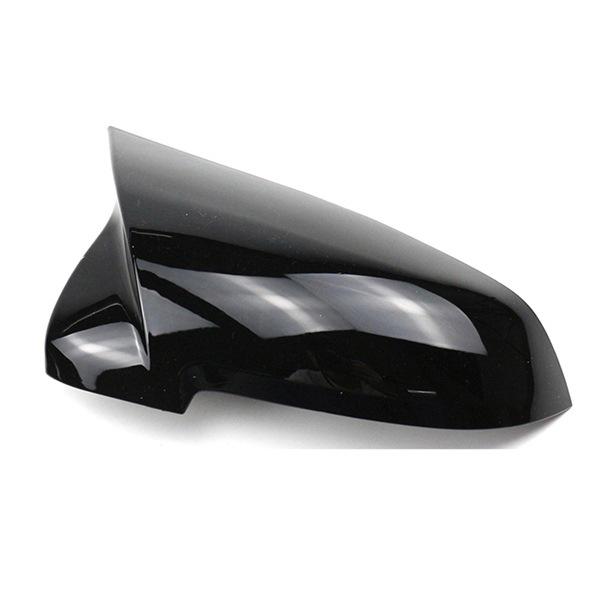 Set Schwarze ABS-Rückspiegelabdeckungen für BMW Modelle 1, 2, 3, 4