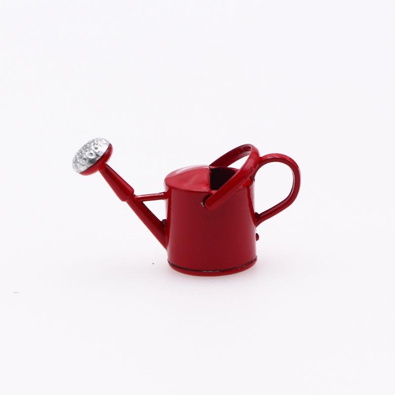 Dollhouse Mini Gardening Kettle Iron Watering Kettle Outdoor Yard Micro Decoration