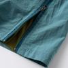 Men's Quick Dry Nylon Athletic Shorts – Contrast Side Panel Elastic Waist Sports Shorts for Outdoor & Streetwear