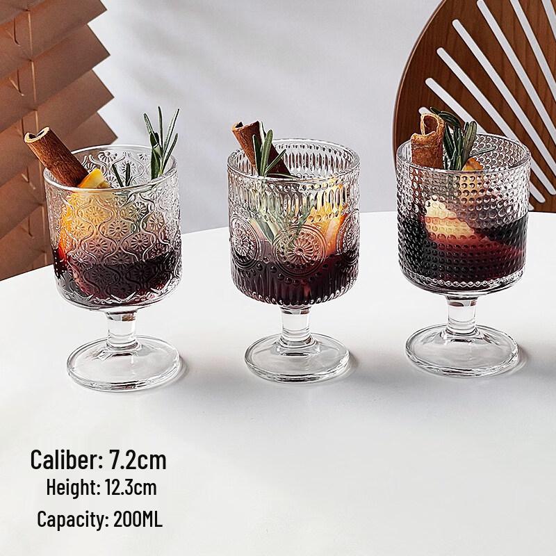ZISIZ Ins Style Christmas Red Wine Glass