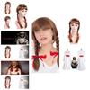 Adult Annabell Wig With Ponytails For Cosplay Costume Accessory