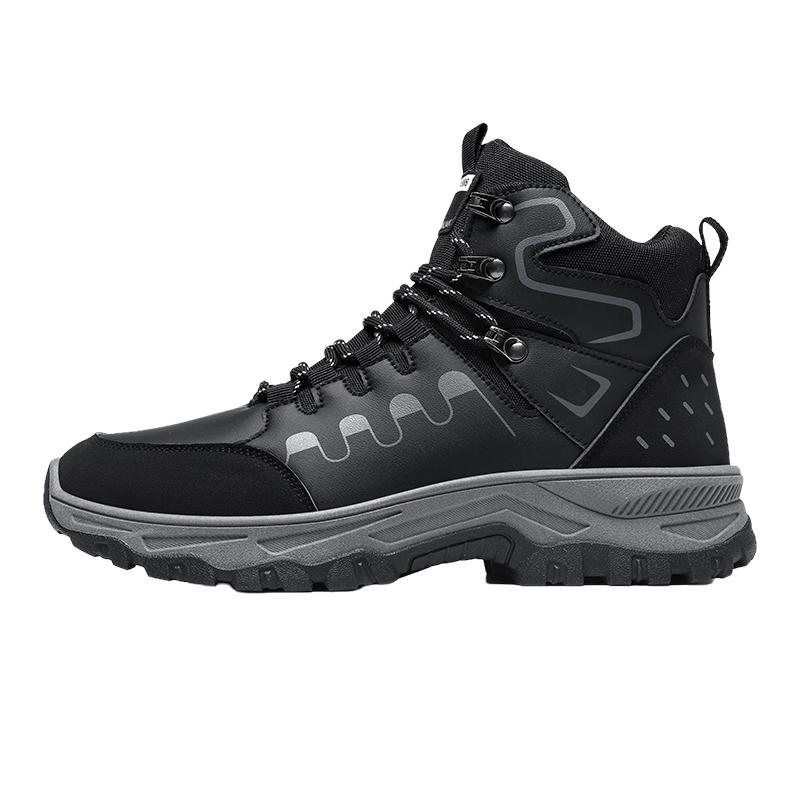 High Top Boots Men Casual Comfort Versatile Anti Slip Wear-resistant Height Increasing Lightweight Casual Workwear Boots Zapatos