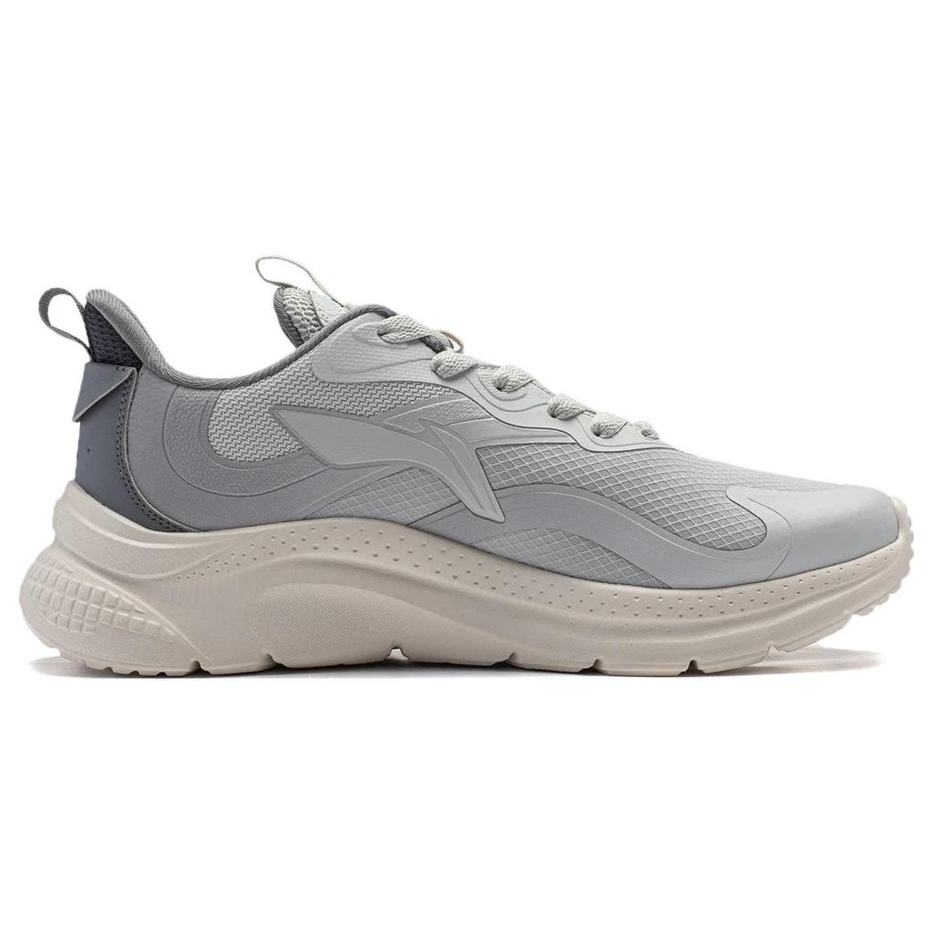Li Ning Yuyue Trendy Comfortable Wear-Resistant Non-Slip Breathable Low-Top Casual Shoes Men Shoes Gray AGLT151-1