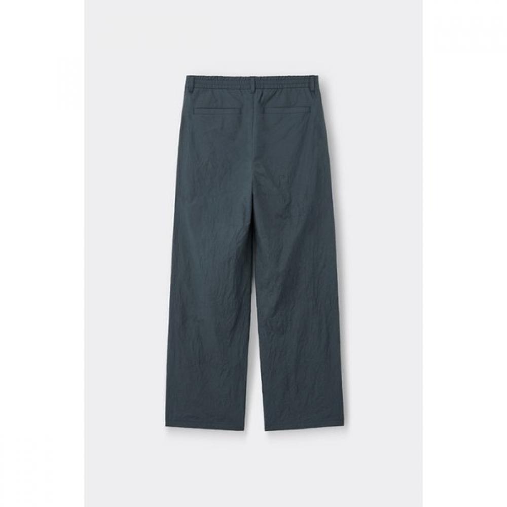Customellow Grey Loose Fit Tucked Creased Pants Cwpam26431gyx