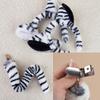1/3Pcs Kids Zebras Costume Set Zebras Ear Headband Tail Bowtie for Halloween Christmas Cosplay Animal Dressing Up Set