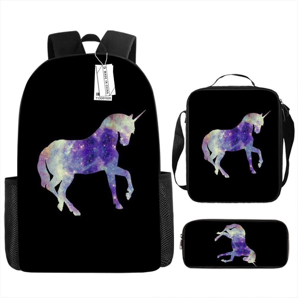 Kindergarten children's school bag unicorn primary school bag small class large class boys and girls reduce the burden of backpack