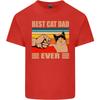Best Cat Dad Ever Funny Fathers Day Unisexs Light Cotton TShirt
