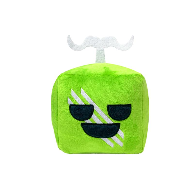 Cartoon Blox Fruits Plush Anime Game Toy Fruit Leopard Pattern Box Plushies Toys Soft Stuffed Fruits Christmas Gift For Kids