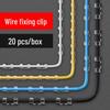 Self-Adhesive Desktop Cable Organizer and Management Winder