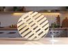 ZISIZ Steel-Edged Bamboo Steamer Mat
