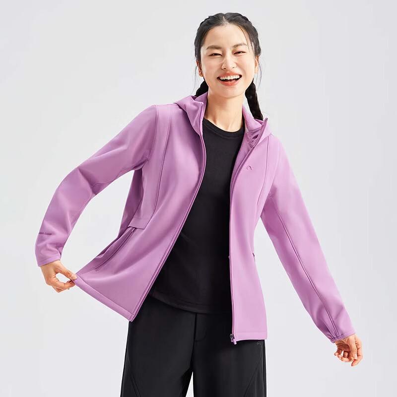 Pioneer Camp Women's Hooded Waterproof Softshell Jacket