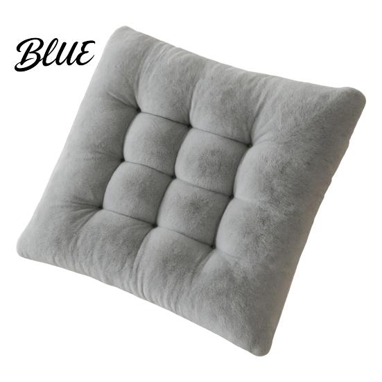 Winter Warm Seat Protector Plush Chair Cushion Cute Cartoon Bear Floor 18" x Thickened Pad Non-slip Cozy Cushion for Office Dining Soft Cloud Feel
