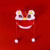 Chinese Festival Dog Costume Hat Halloween Party Dress Up Hat Cosplay Lion Cap