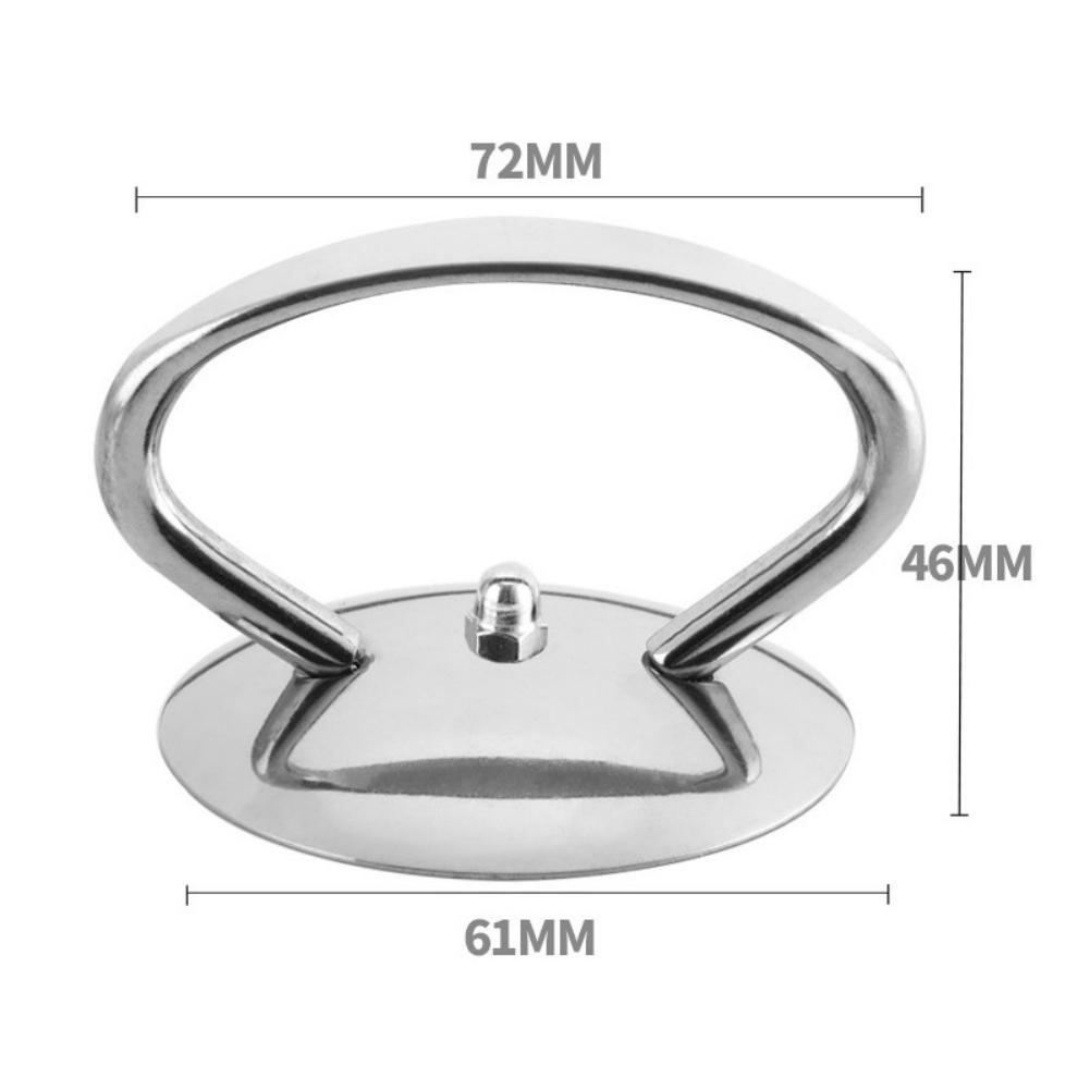 

Replacement Pot Lid Handle Knob Made of Stainless Steel with Mounting Screw Fits Various Cookware Lids Kitchen Accessory