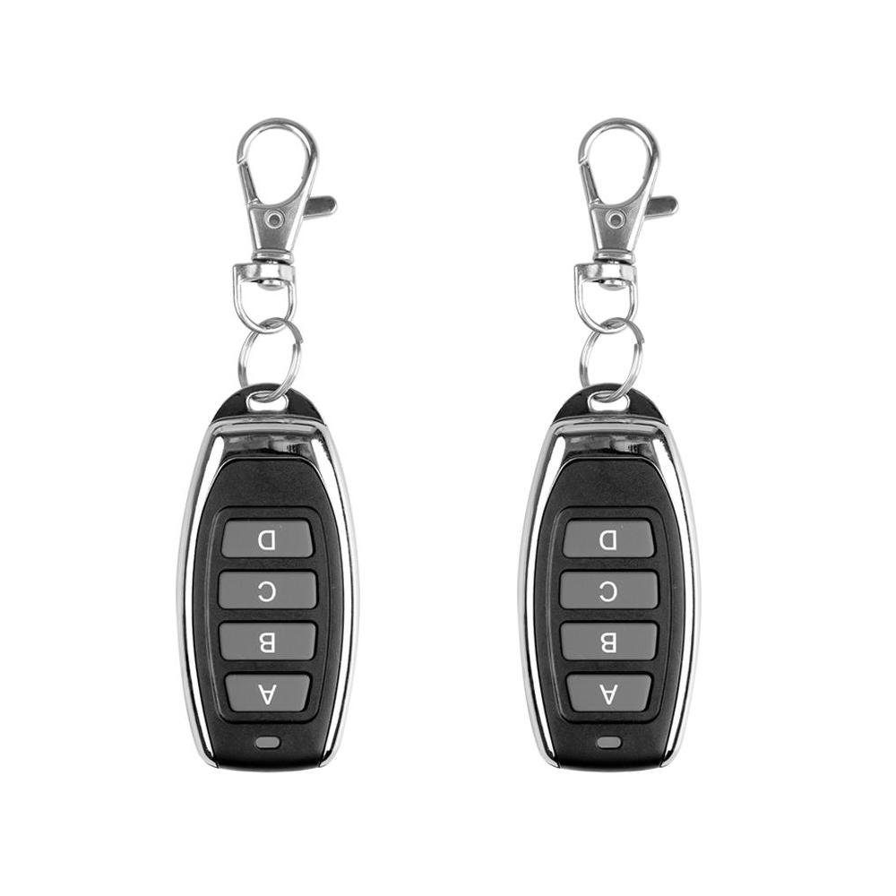 433MHZ Remote Control Car Key Garage Gate Door Opener Controller Duplicator 4 Channel Cloning Remote Control