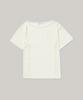 BETWEEN A AND B Floral Lace Sheer Blouse [Cream]