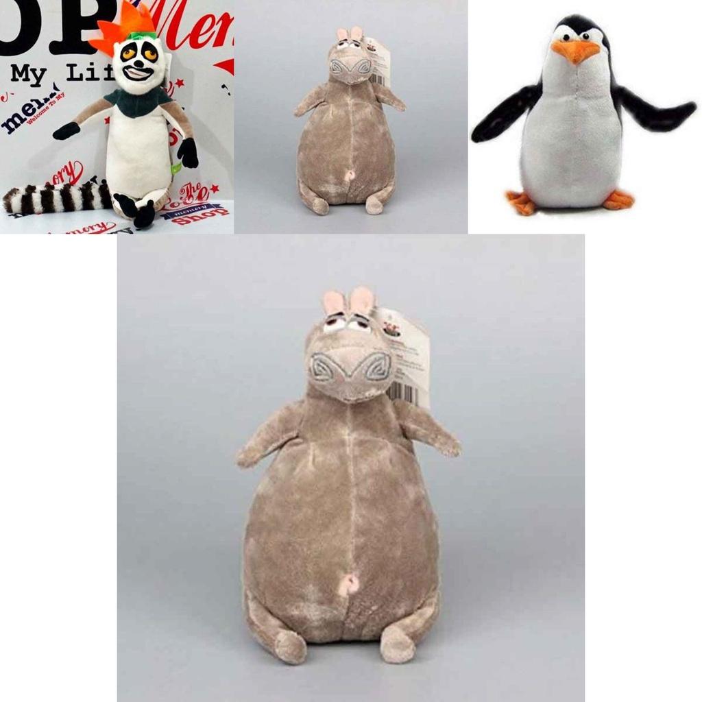 Cozy And Soft Madagascar Plush Toys Including Alex Lion Marty Zebra And More