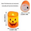 Hot 6PCS Halloween Pumpkin LED Electronic Candle Light Battery Powered Flameless Candles Home Decor Lamp Party Ornaments Props