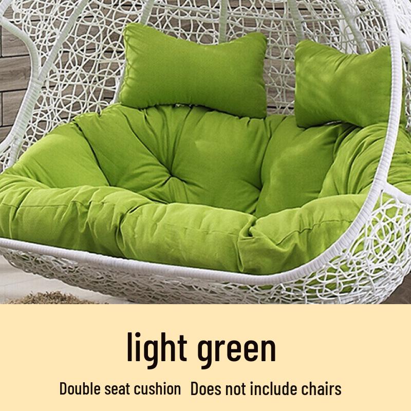 Double Hammock Hanging Chair Cushion - Thick, Washable Rattan Chair Cover for Autumn