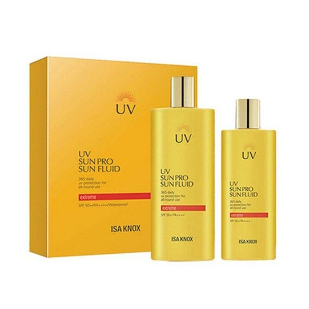 ISAKNOX UV Sun Pro 365 Extreme Sun Fluid SPF50+ PA++++ 70ml / 100ml / SET, Koreanische Kosmetik, K-Beauty