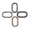 Hiking Snap Bottle Hooks Bag Belt Buckles Outdoor Carabiner Handbags Clips Spring Oval Rings