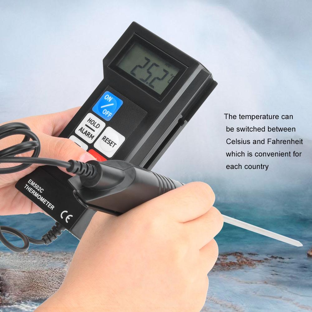 EM502C Professional Digital Electronic Thermometer Food Thermometer With Probe