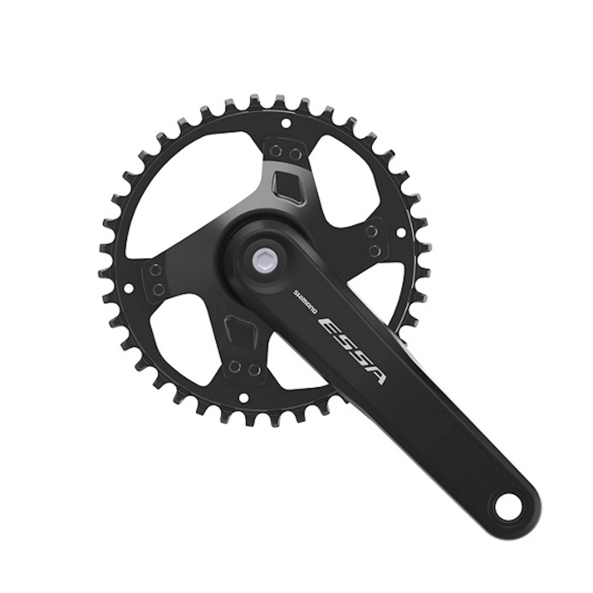 

SHIMANO ESSA Crankset FC-U2000-1 8/7-speed 175.0 mm 40T Series Color No CG/FCU20001 40 175 SCM/EFCU20001EB0XM
