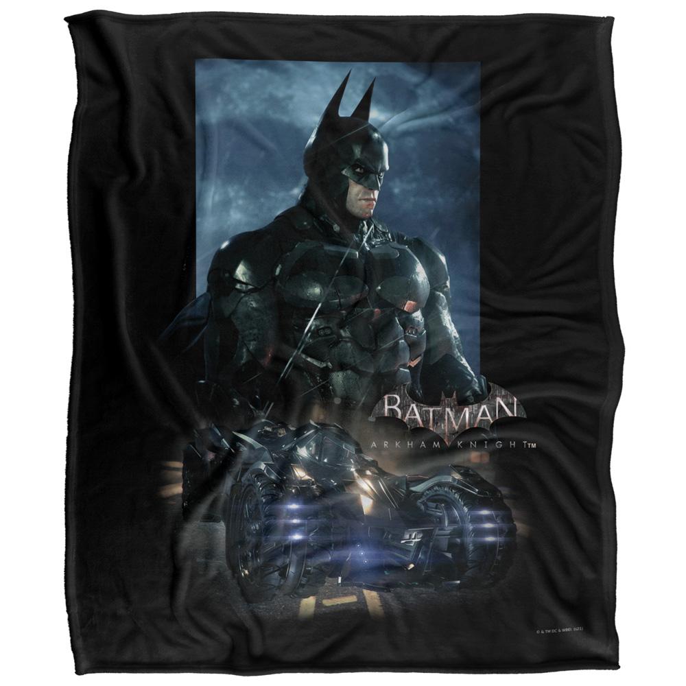 Batman Arkham Knight Batcycle Blanket
