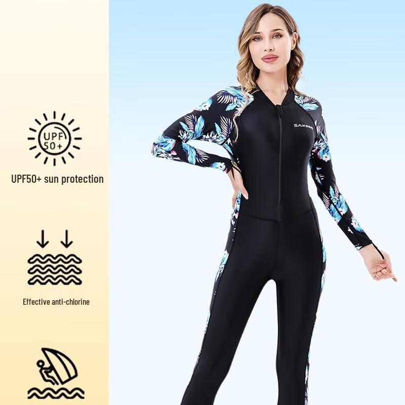 

SAKINNO Adult 2mm Neoprene Full-Body Wetsuit 2XL