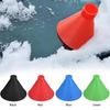 Car Magic Window Windshield Ice Scraper Shaped Funnel Snow Remover Deicer Cone Tool Scraping A Round Deicing Winter Auto