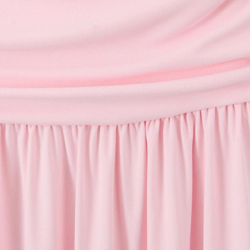 Kaslead New Arrival Women's Clothing Fashion Style Ruched Decoration Tube Top Sleeveless Long Dress 2421262