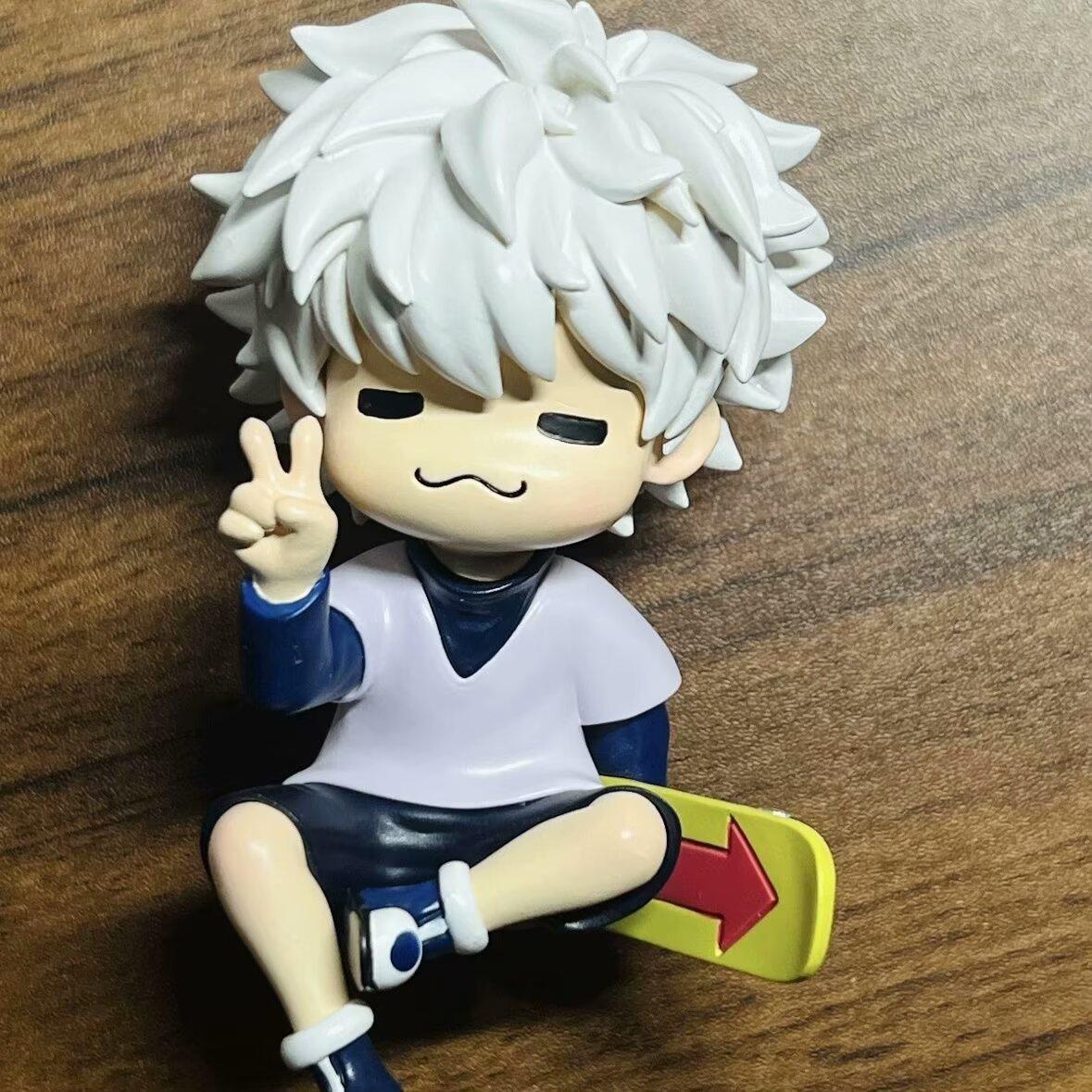 HUNTER×HUNTER Character Killua Zoldyck Funny Cute Figure Model Toys 14cm no box