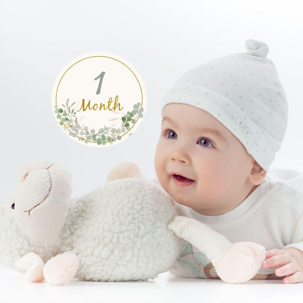 12pcs Number Milestone Photography Card Sturdy Newborn Gifts Baby Milestone Card Baby