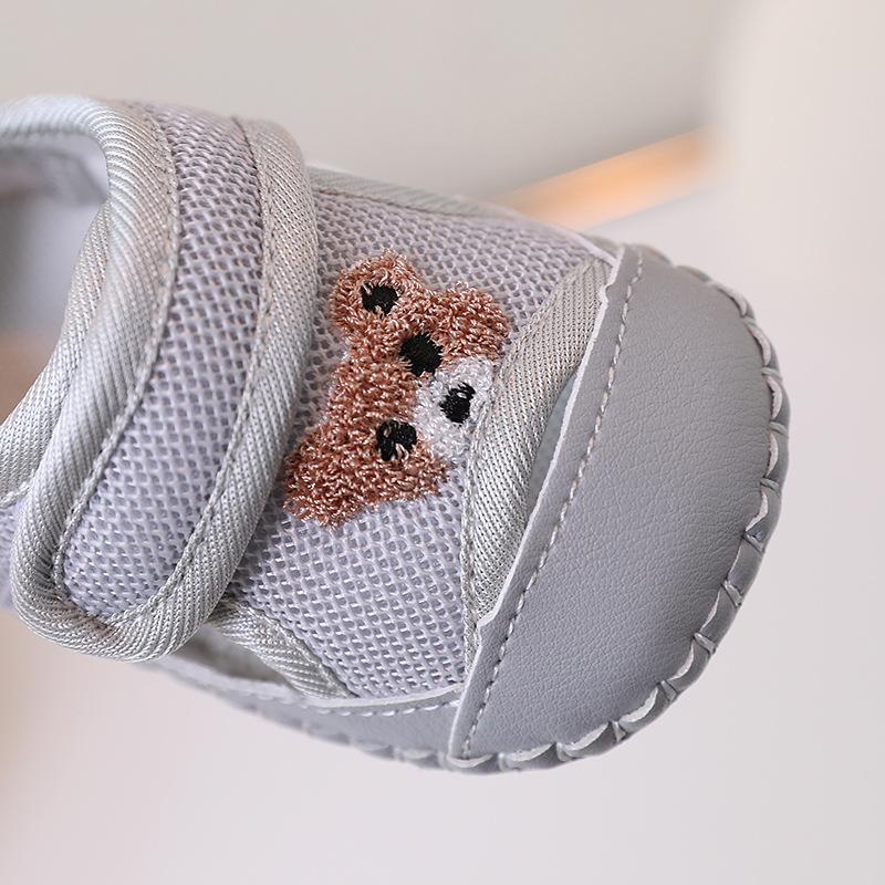 Baby Sandals Summer New Front Shoes Soft Sole Toddler Shoes 0-1 and A Half Years Old Male and Female Baby Cartoon