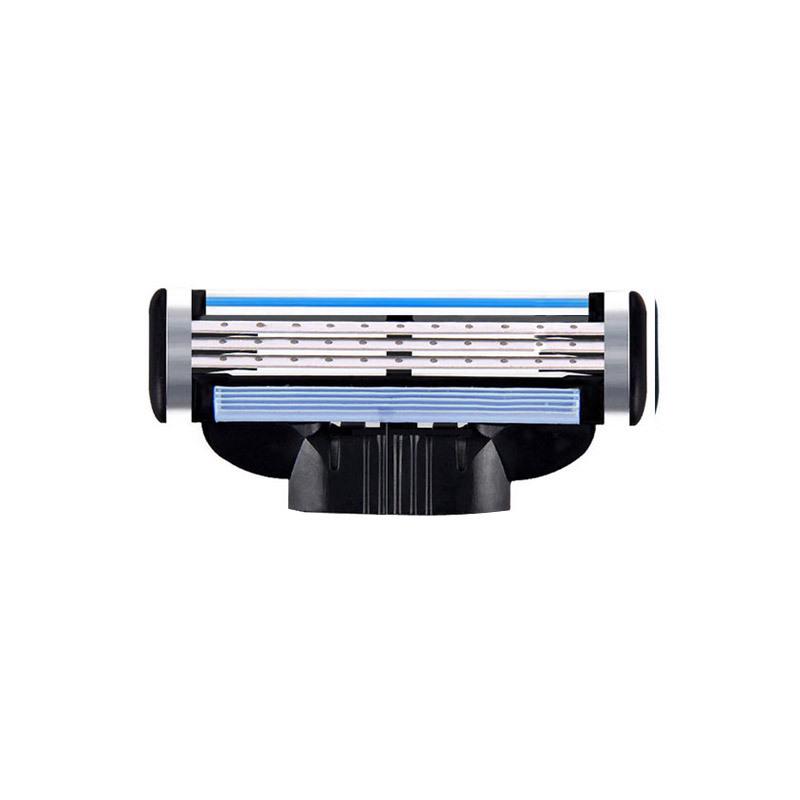 Men's Triple-Blade Manual Razor with 3-Layer Blade Head Holder for Cross-Border Trade