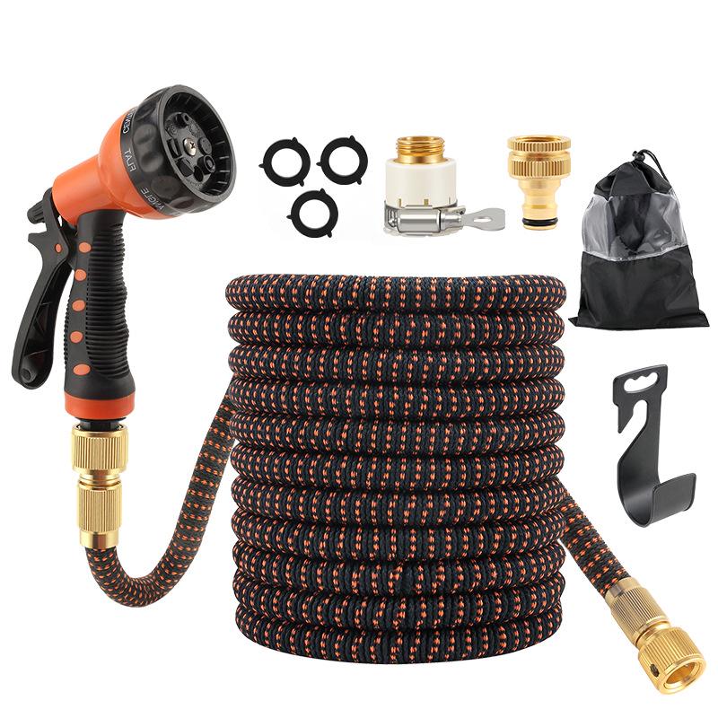 Automatic Retractable High-Pressure Water Hose and Spray Gun for Car Wash, Garden, and Flower Watering