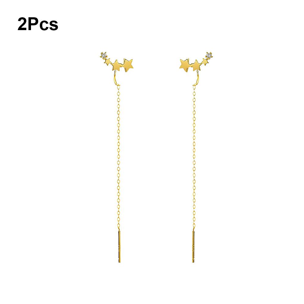 1 Pair Earrings Wedding Ceremony Party Banquet Traveling Rhinestone Drop Earring Ladies Jewelry Decoration Gift