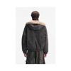 Herren American Retro Patchwork Stehkragen Baumwolljacke - Dick, Warm, Trendy, Lockerer Schnitt mit Kapuze.