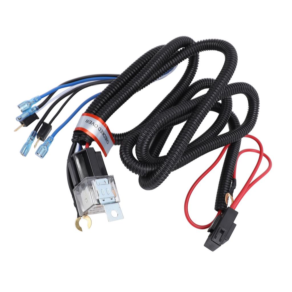 Horn Wiring Harness Relay Kit 80A 4 Pin Spst Normally Open Speaker Wiring Harness Relay Kit for Car Truck SUV RV ATV