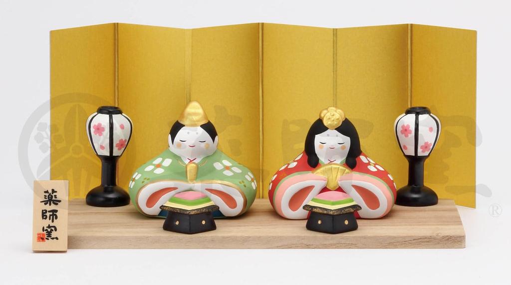 Yakusigama Nishikisai Urara Decorative Hina Doll [2649] Festival Celebration Lucky Item Ornament Interior Decor
