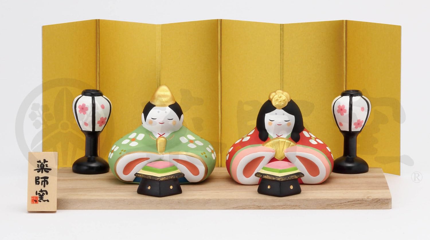 

Yakusigama Nishikisai Urara Decorative Hina Doll [2649] Festival Celebration Lucky Item Ornament Interior Decor